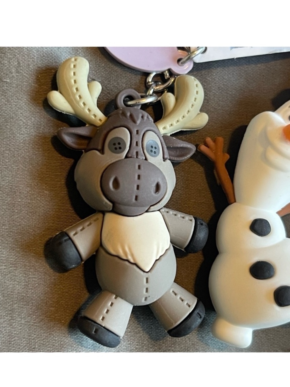 Disney Frozen Character Keychains / Backpack Clips - Picture 5 of 10
